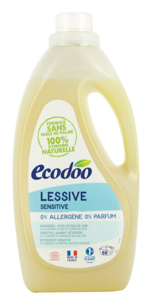 Detergent Eco Hipoalergenic FĂRĂ PARFUM pentru Bebeluși sau Piele sensibilă, 2L – Ecodoo