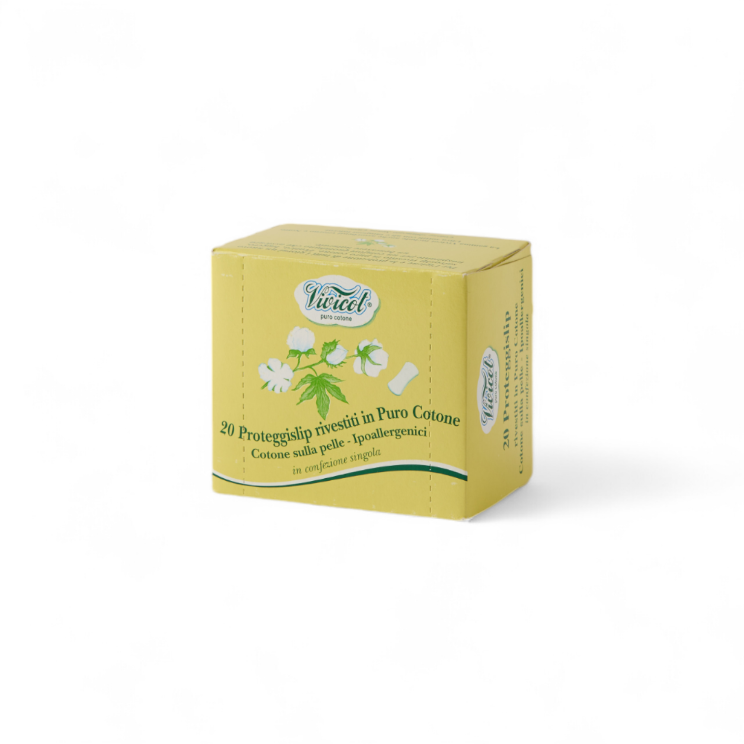 Protej  Eco Slip Ultrasubtire din Bumbac Organic, 20 buc. VIVICOT