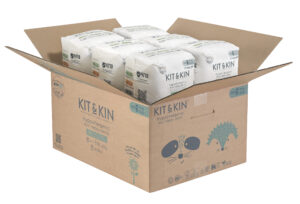 Chiloțel Hipoalergenic Ecologic Kit&Kin, mărimea 6, 15 kg, 108 buc.