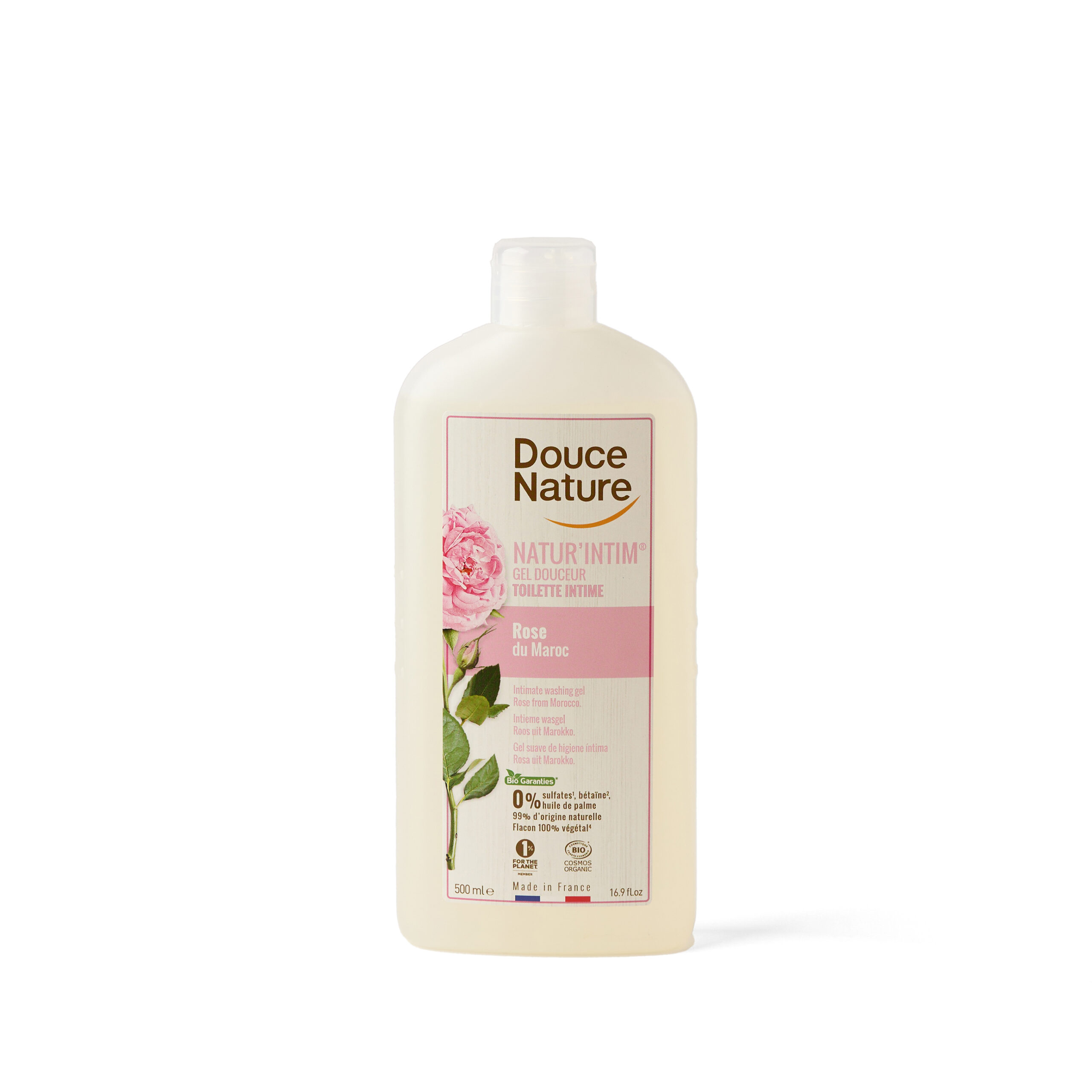 Gel Intim Eco  Hipoalergenic cu Apă de Trandafiri 500 ml – Douce Nature