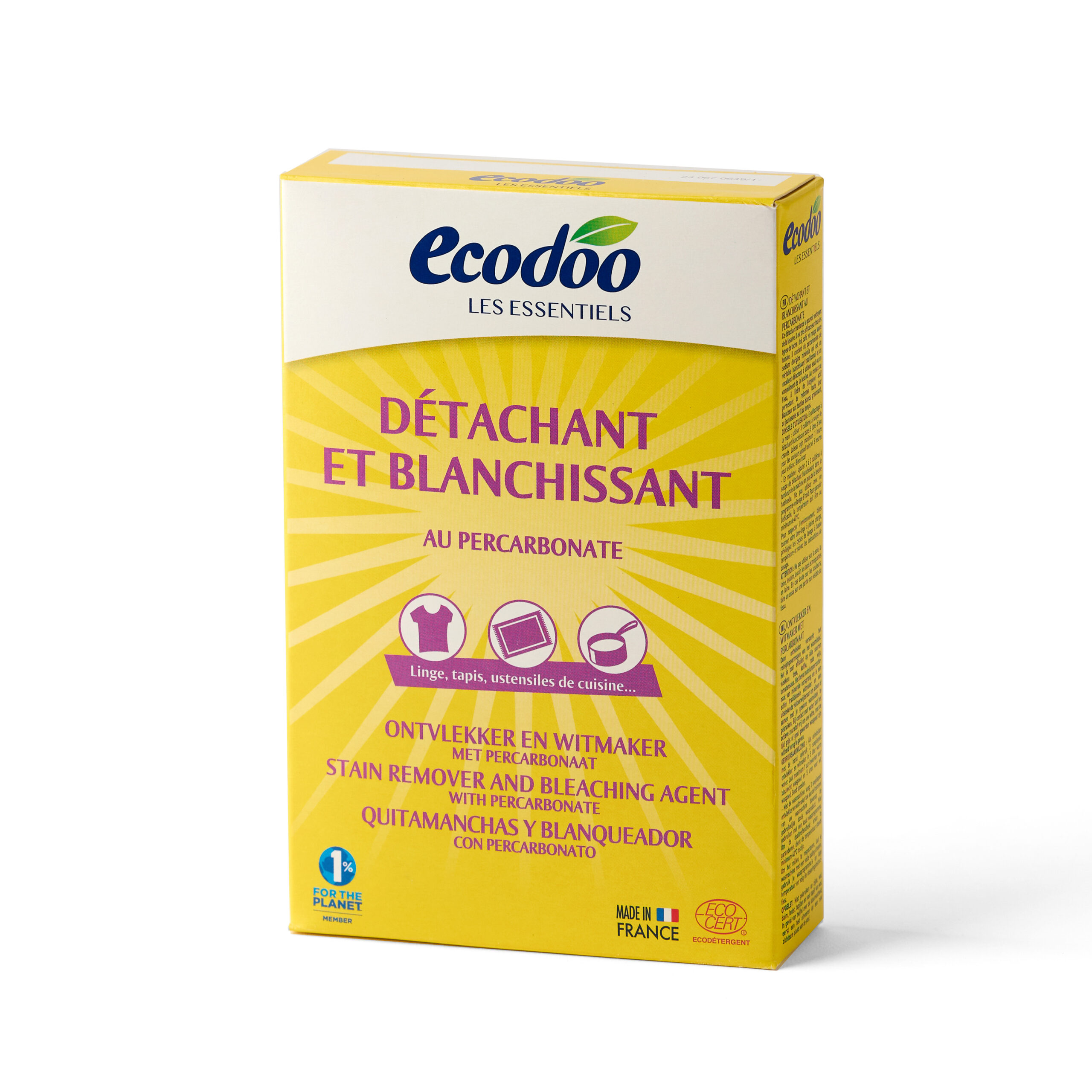 Înălbitor și antipete pudră 2 în 1, 350 gr.-Ecodoo
