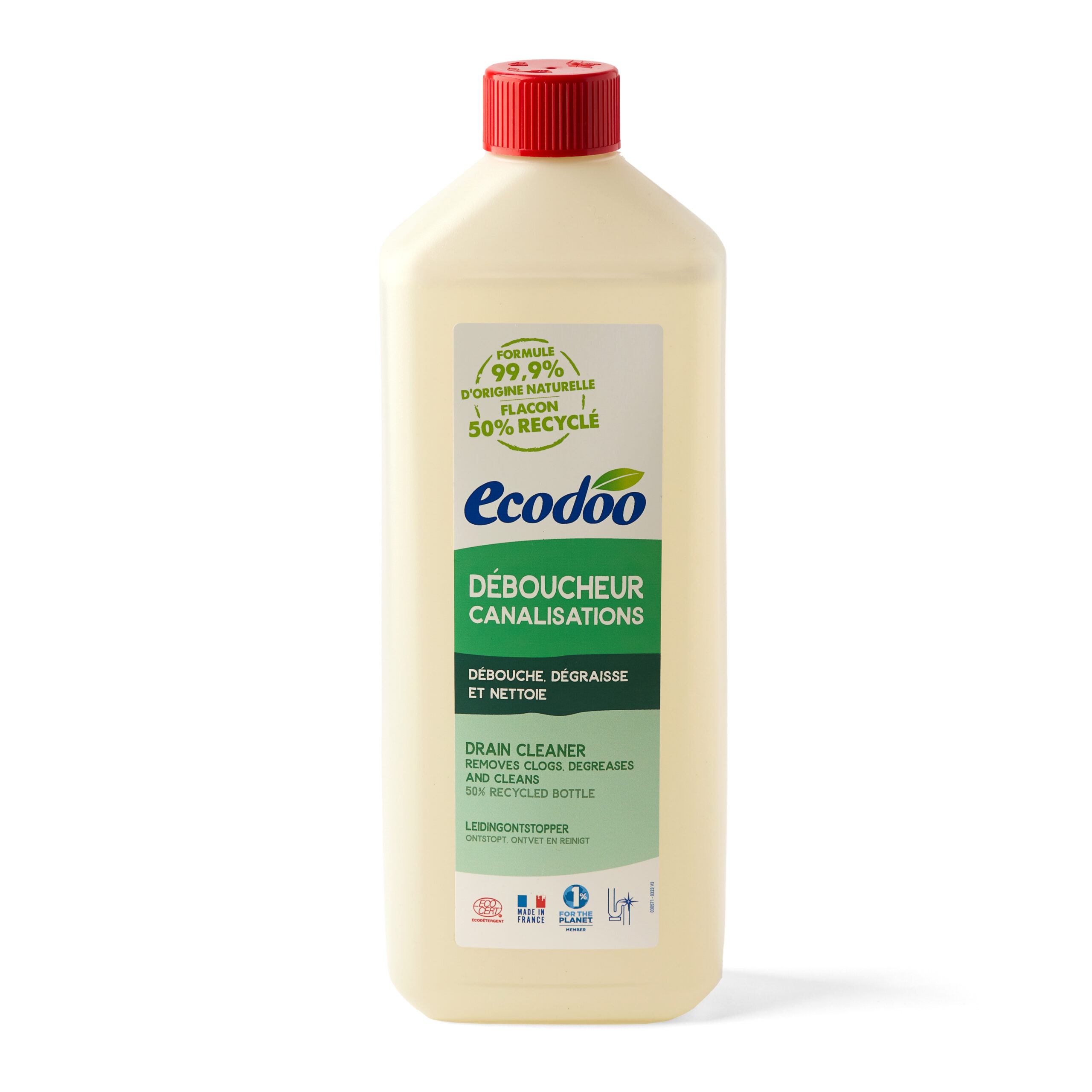 Soluție pentru desfundarea canalizării 1L – Ecodoo