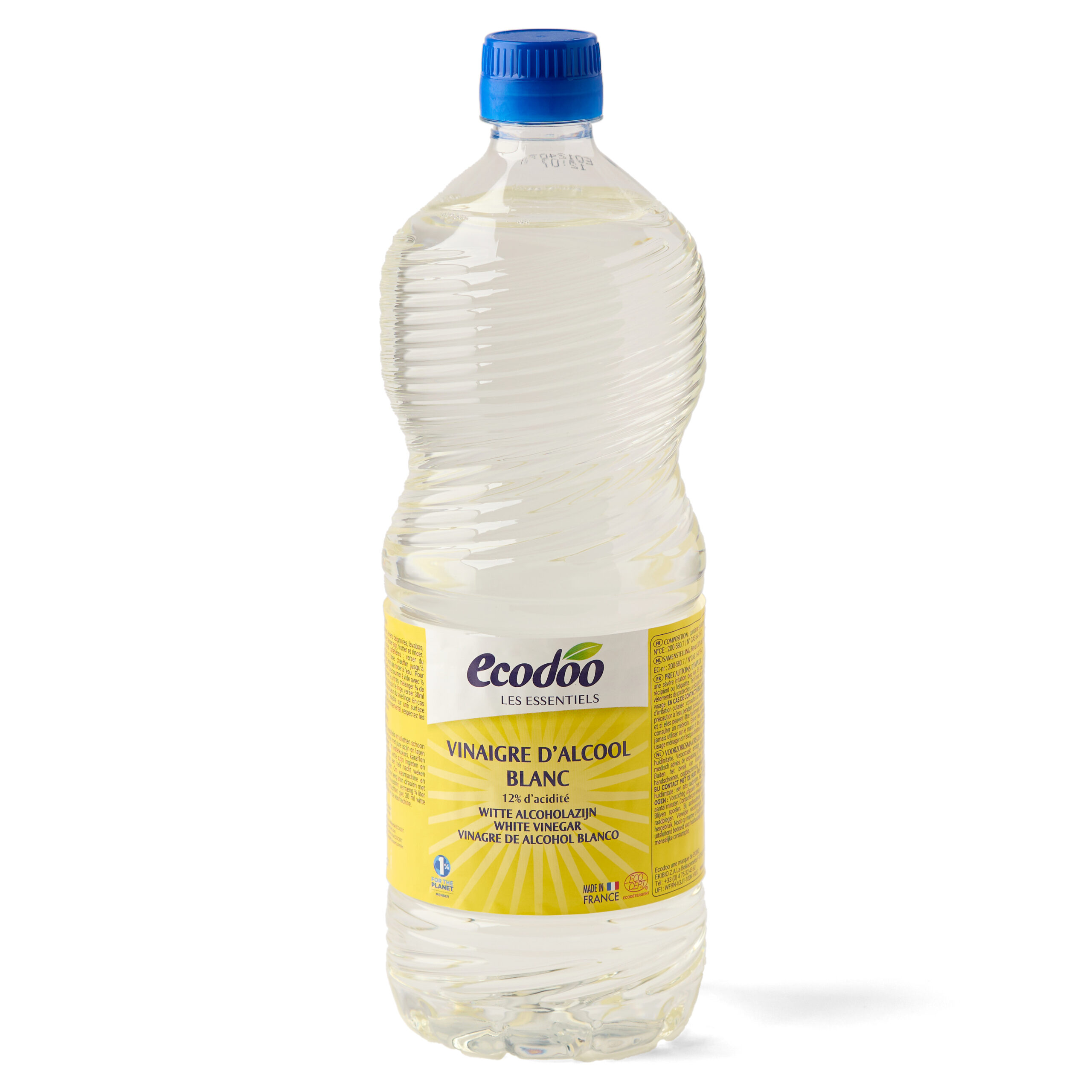 Oțet din Alcool Alb pentru menaj 1L -Ecodoo