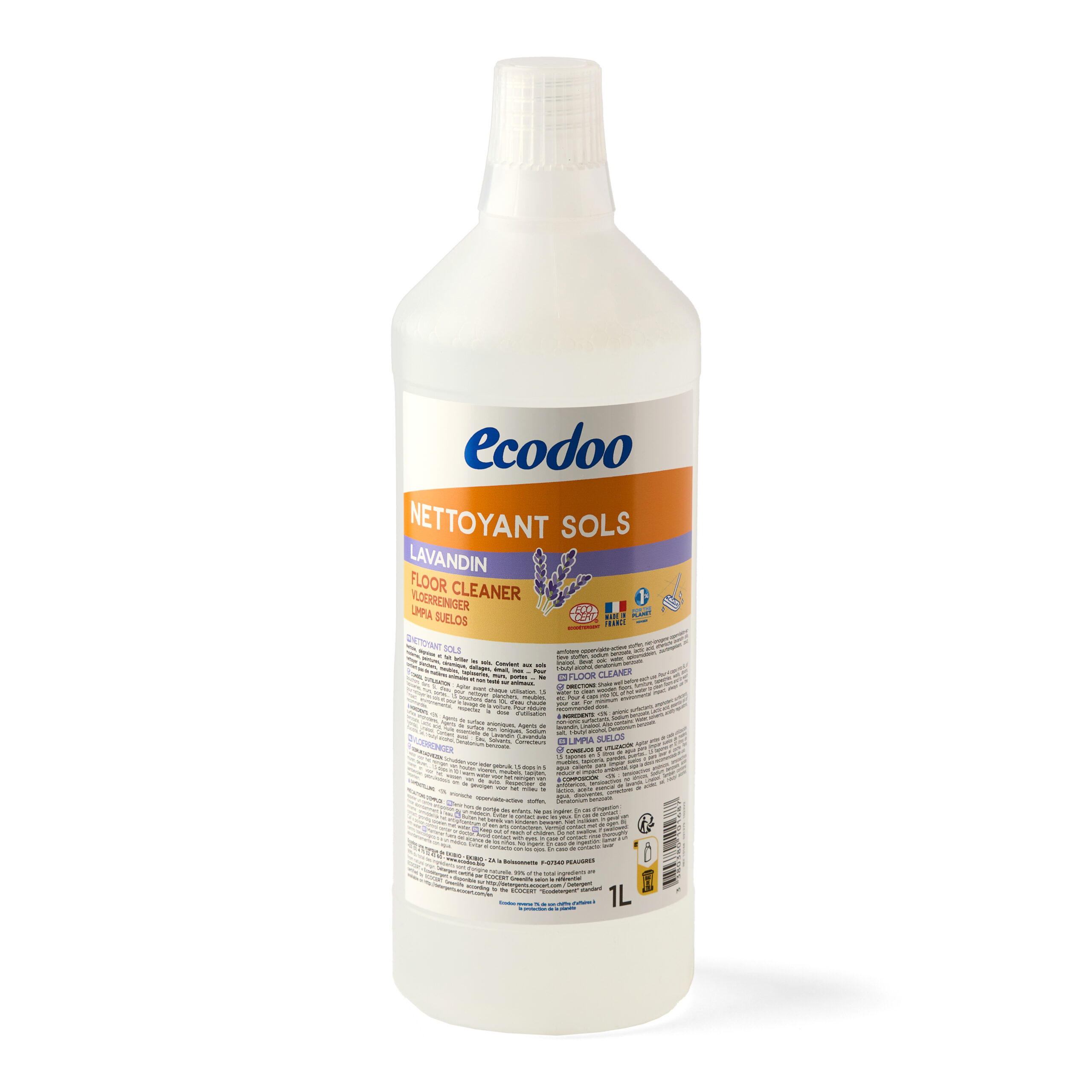 Soluție ecologică pentru curățare pardoseli Ecodoo 1L