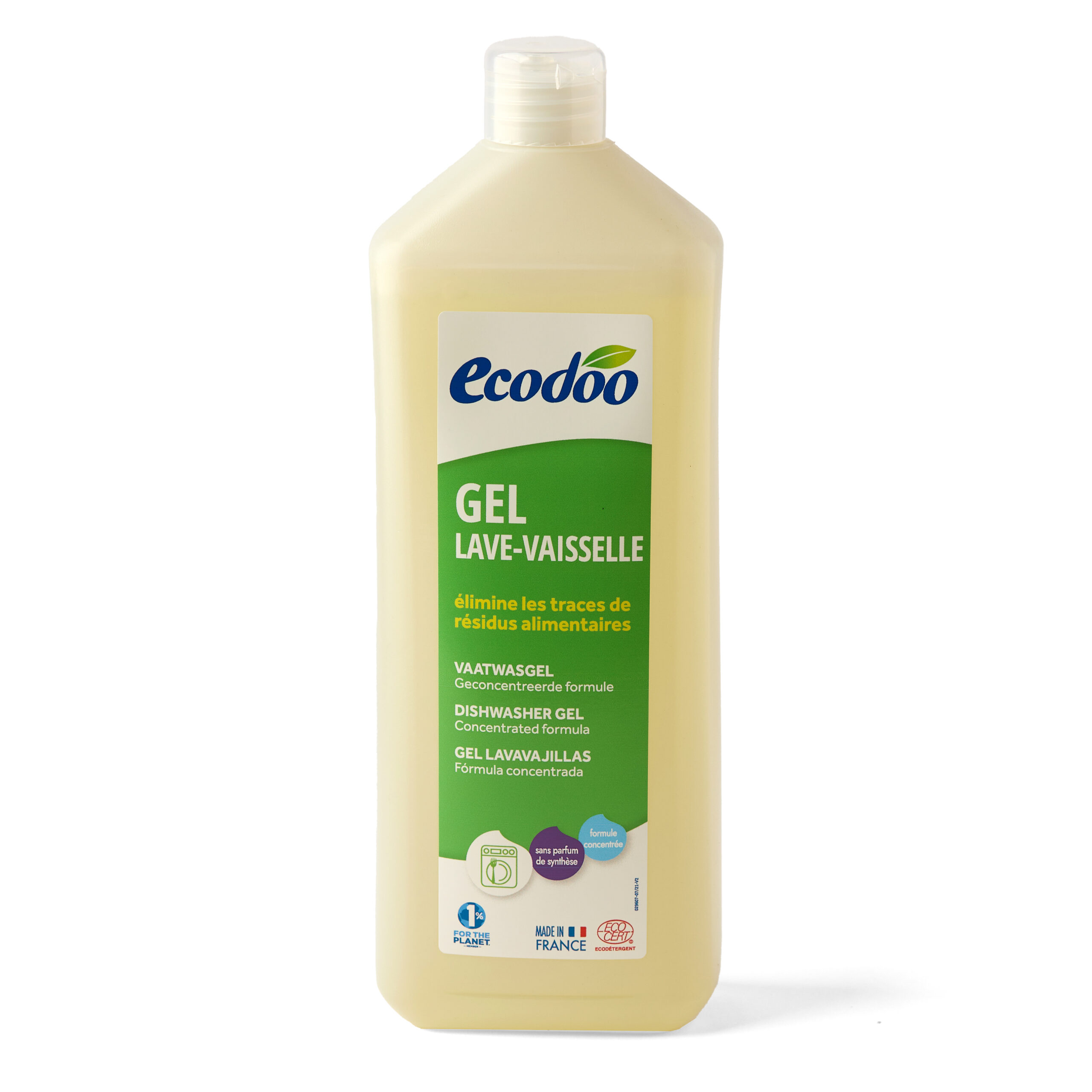 Detergent Eco lichid pentru mașina de Spălat vase, 1 L – Ecodoo