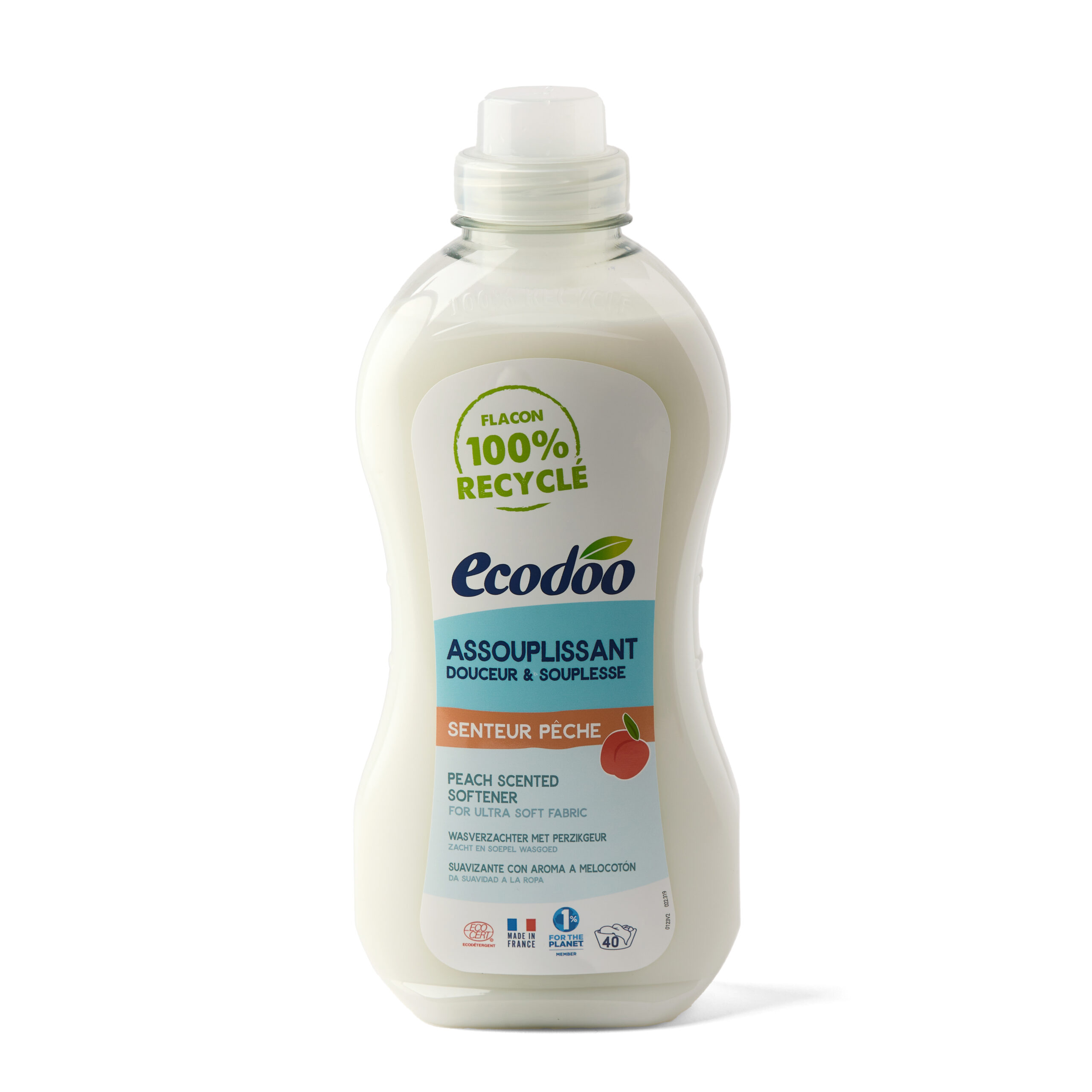 Balsam Eco de Rufe cu Miros de Piersic 1L –Ecodoo