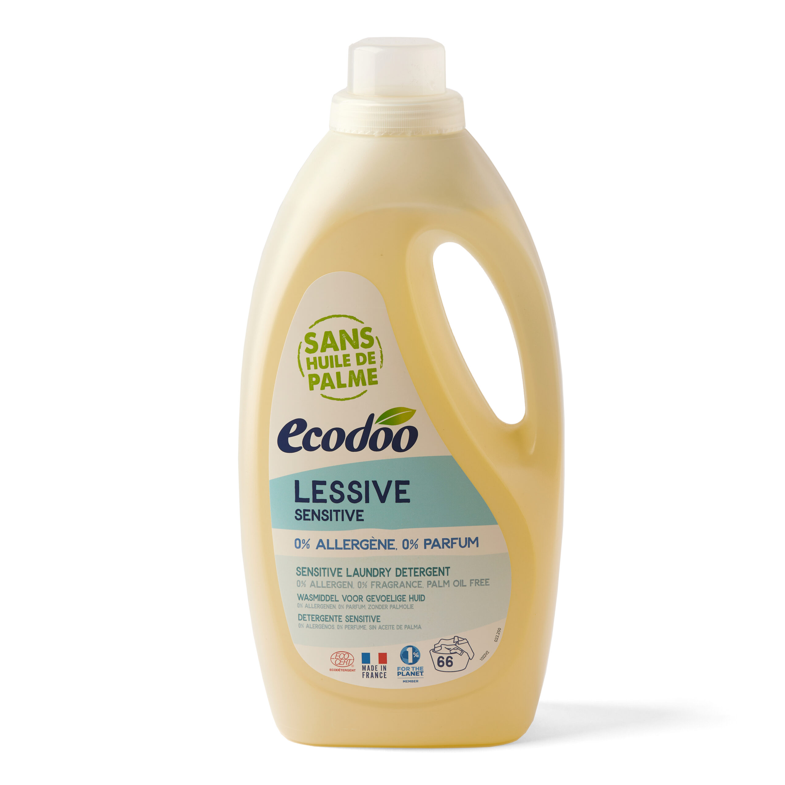 Detergent Eco Hipoalergenic FĂRĂ PARFUM pentru Bebeluși sau Piele sensibilă, 2L – Ecodoo