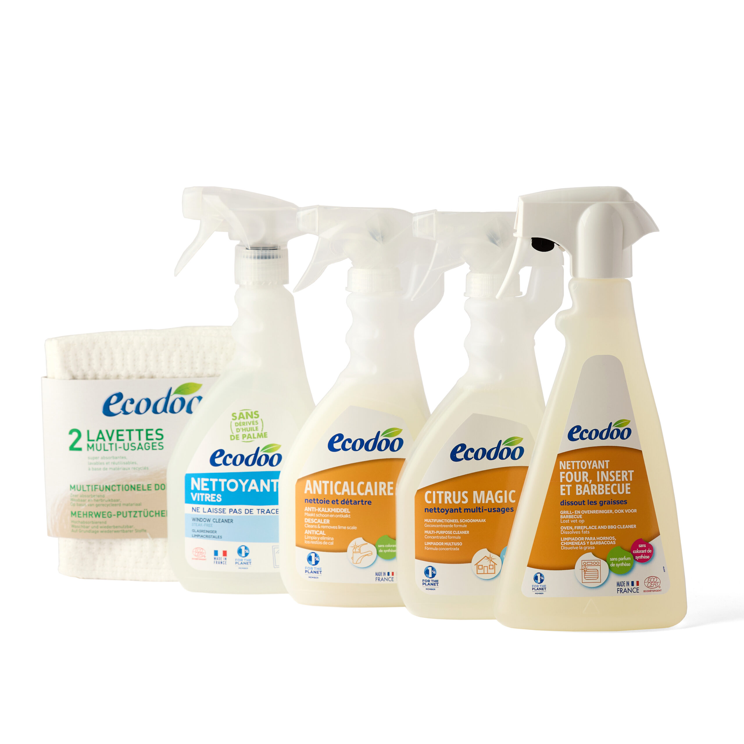 Set 4 Spray-uri și Lavete