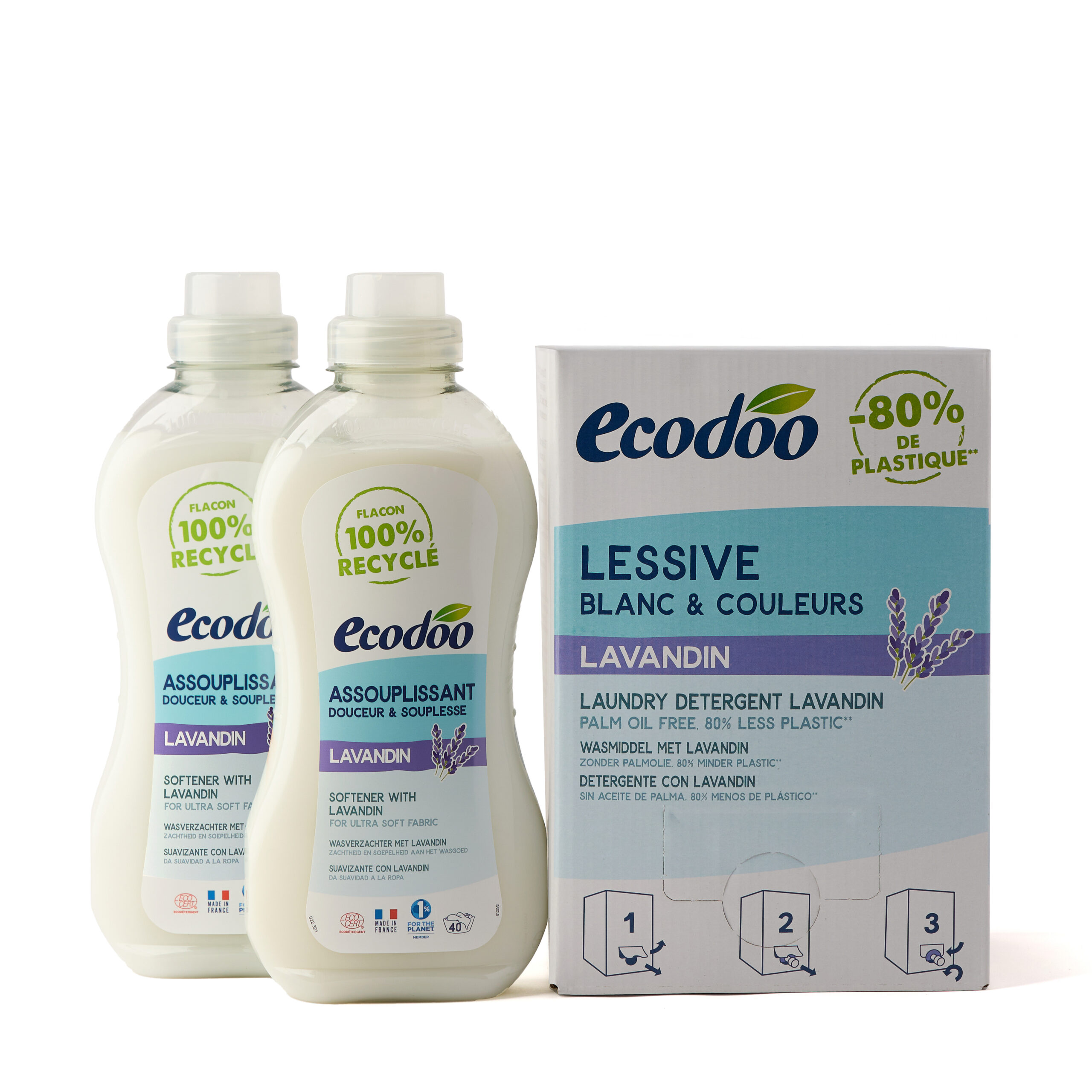 Set detergent 5 L și balsam de lavandă