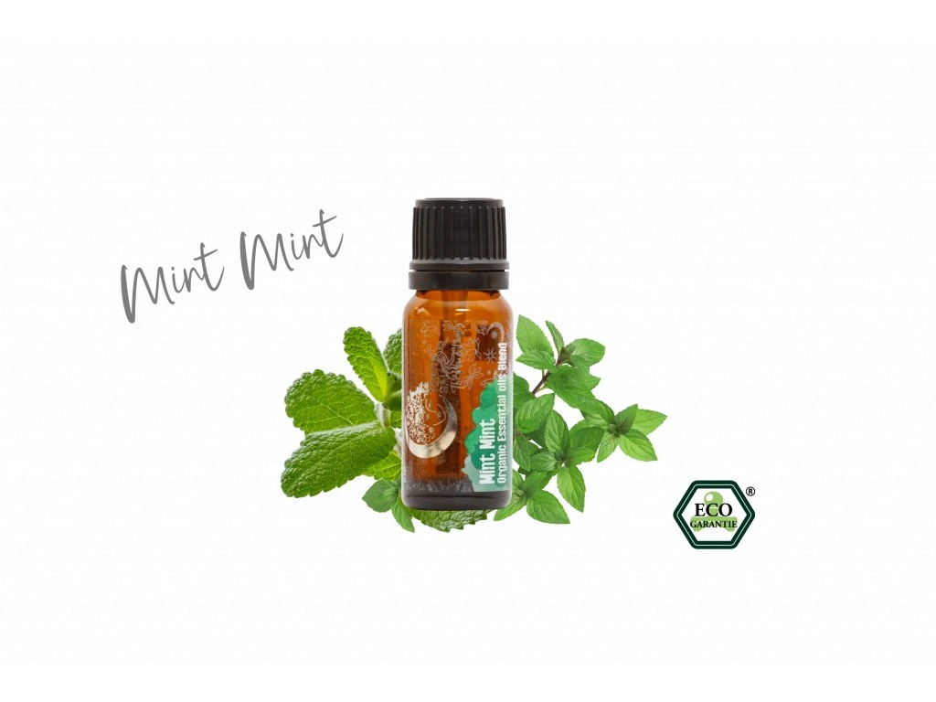 Amestec de uleiuri esențiale organice de mentă 10 ml