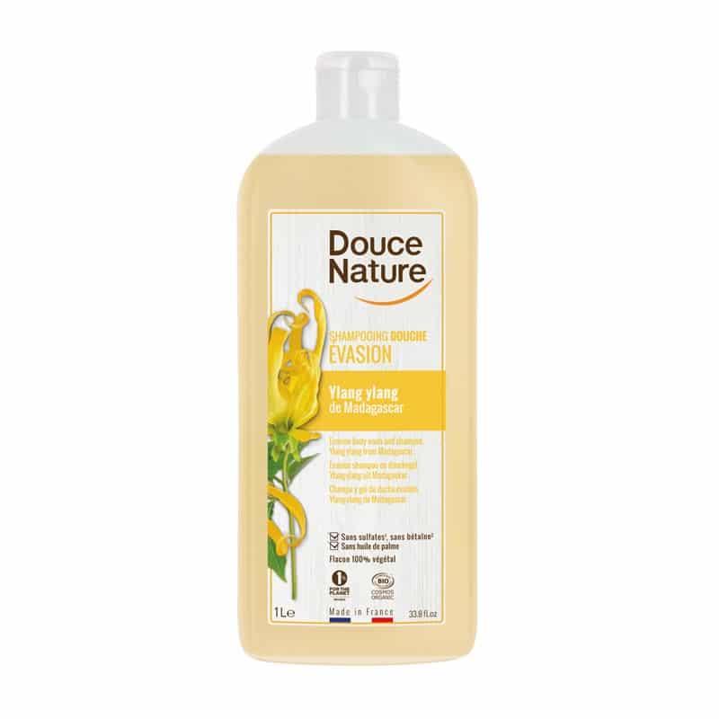 Șampun Eco Antimătreață cu Ulei de Palmarosa  1 L – Douce Nature