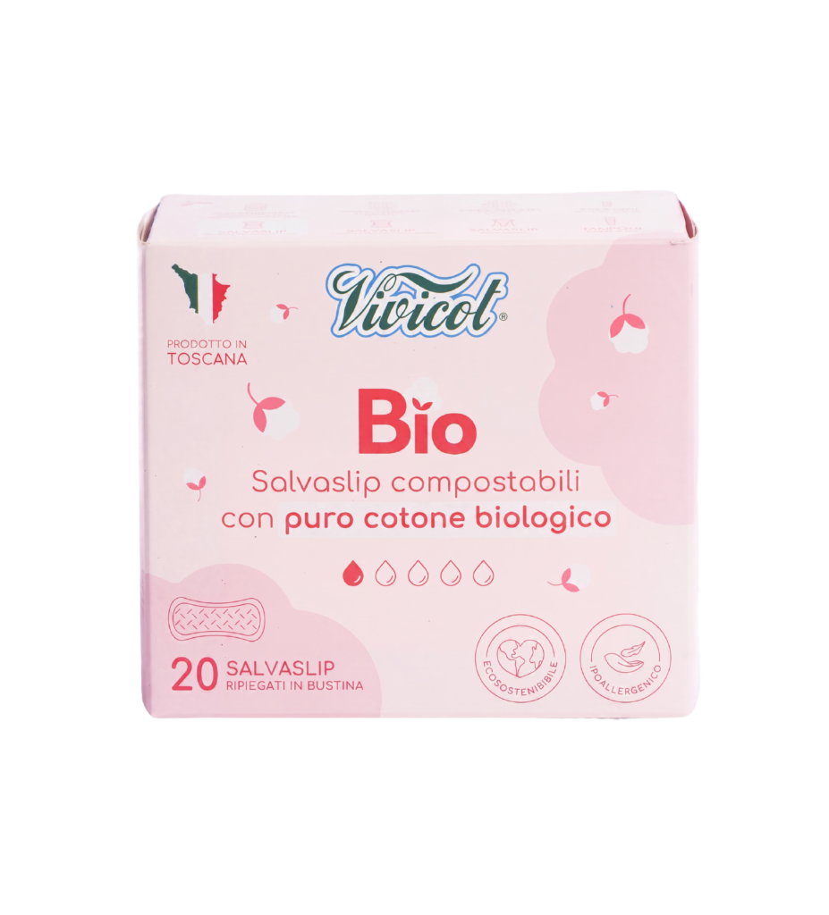 Absorbante Eco din Bumbac Organic fără aripioare 20 buc. - Vivicot