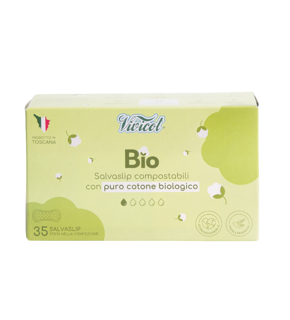 Absorbante Eco din Bumbac Organic fără aripioare 35 buc. - Vivicot