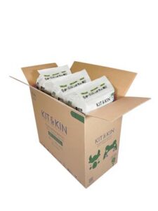 Chiloței Hipoalergenic Ecologic Kit & Kin, mărimea 8, 19 kg+, 84 buc