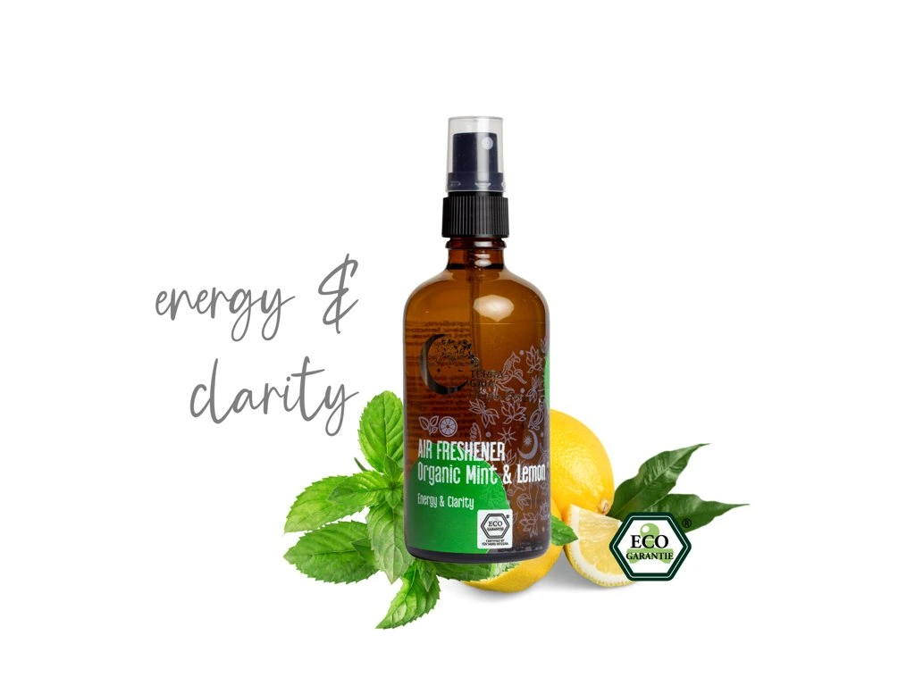 Odorizant Organic de mentă și lămâie 100 ml Odorizant Organic de mentă și lămâie 100 ml