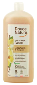 Cremă de duș cu lapte de vanilie 1L - Douce Nature