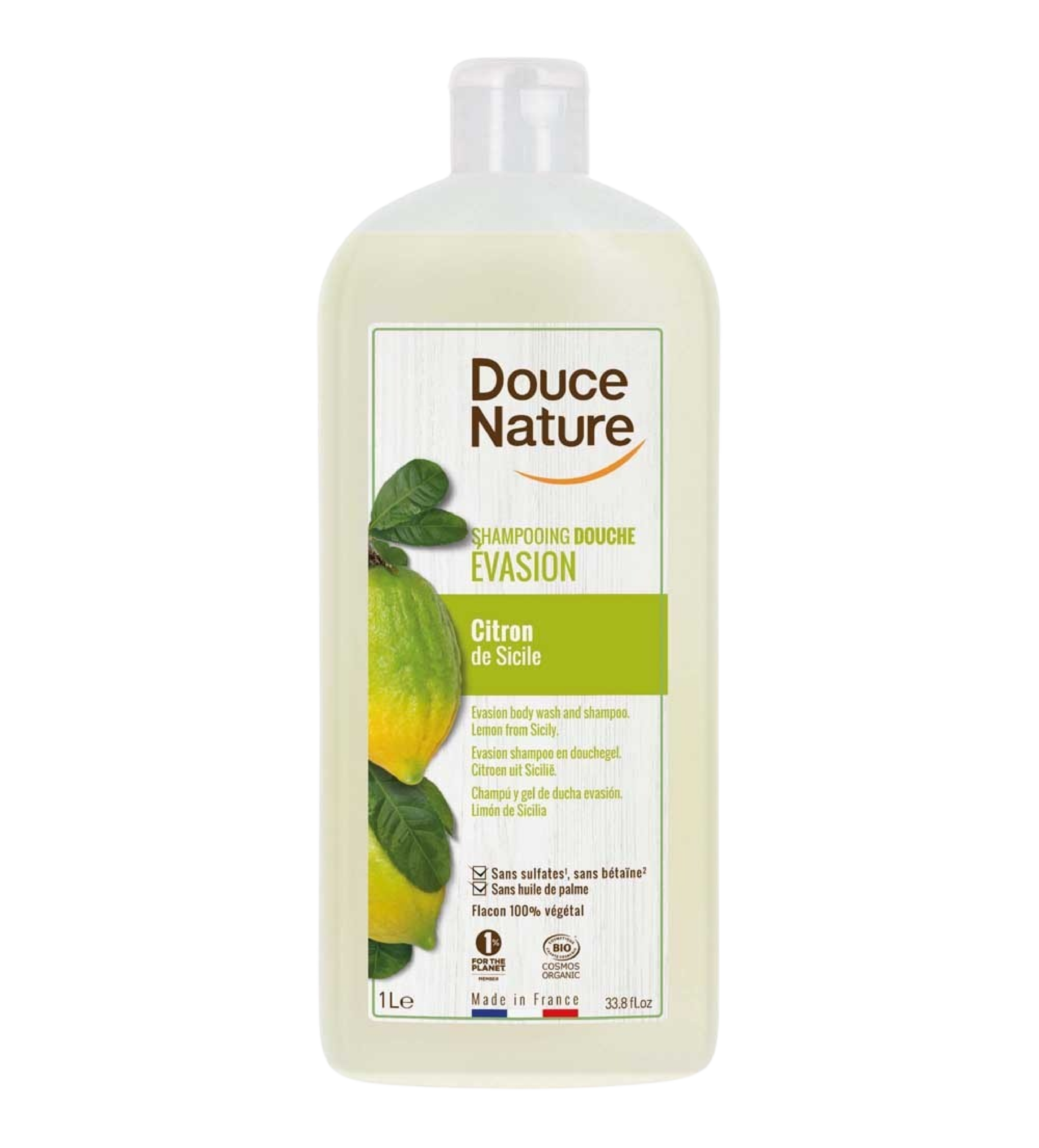Șampon și Gel de Duș Eco cu Lămâie 1 L