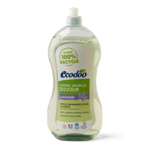 Detergent Eco de Vase cu Aloe Vera și Lavandă, 1 L – Ecodoo