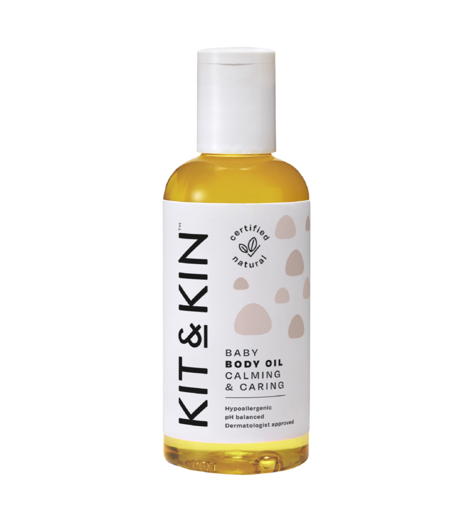 Ulei natural pentru masarea bebelușilor 100 ml - Kit & Kin