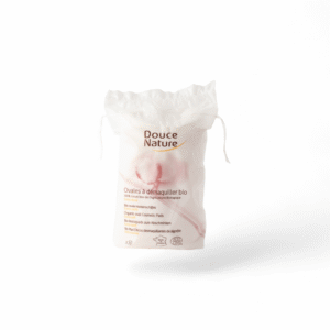 Demachiante bio ovale din bumbac organic,  50 buc