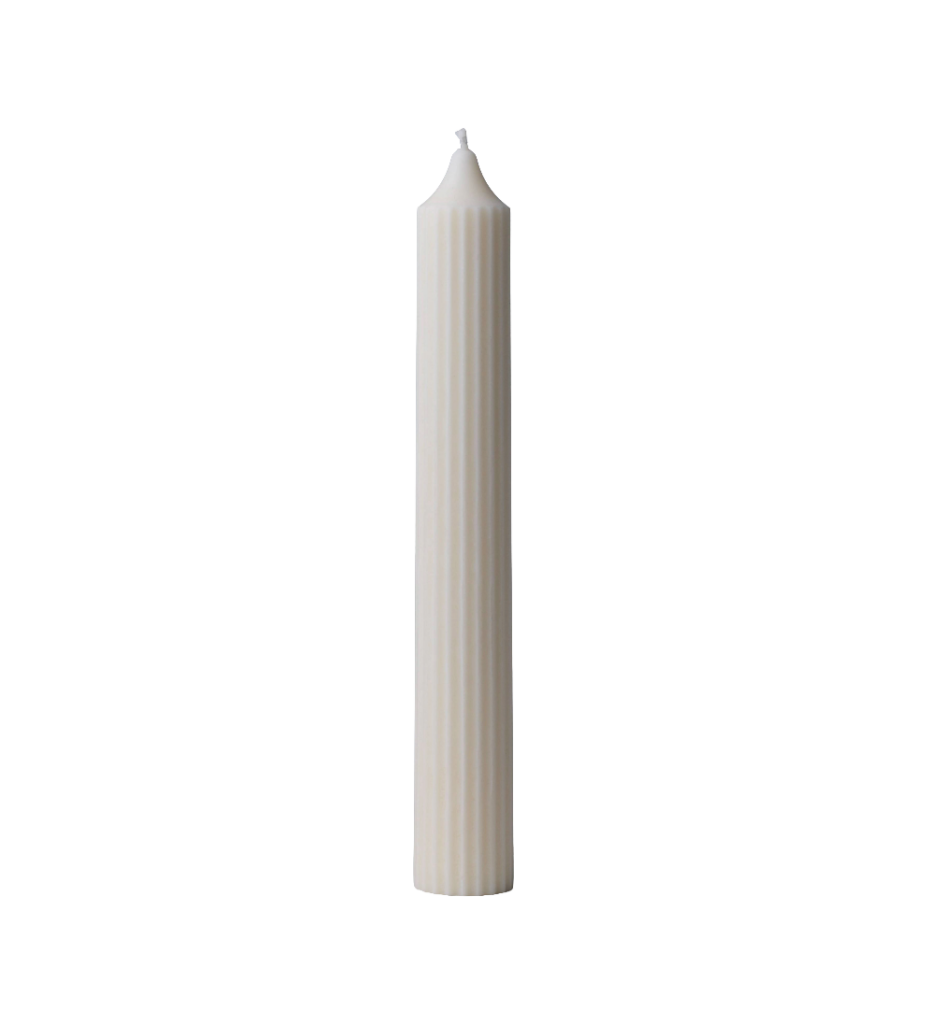 Lumânare creion în linii 25 cm - CHRIS CANDLES