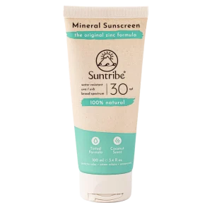 Cremă minerală organică pentru protecție solară SPF 30 – nuanțată