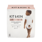 Scutece Hipoalergenice Ecologice Kit & Kin, mărimea 7, 17 kg +, 22 buc.