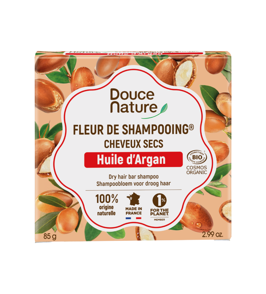 Floare de Șampon -pentru Păr Uscat, cu Ulei de Argan 85 g