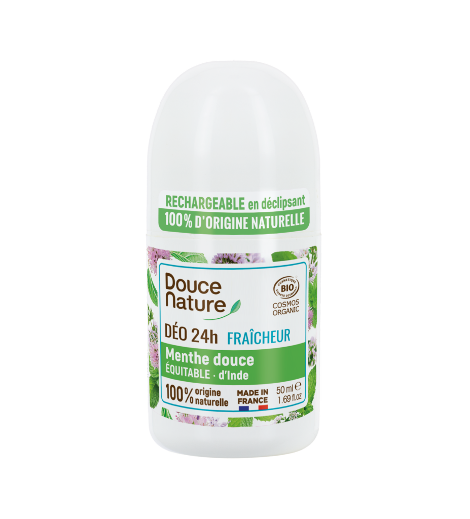 Deodorant Natural roll-on cu Mentă 50 ml