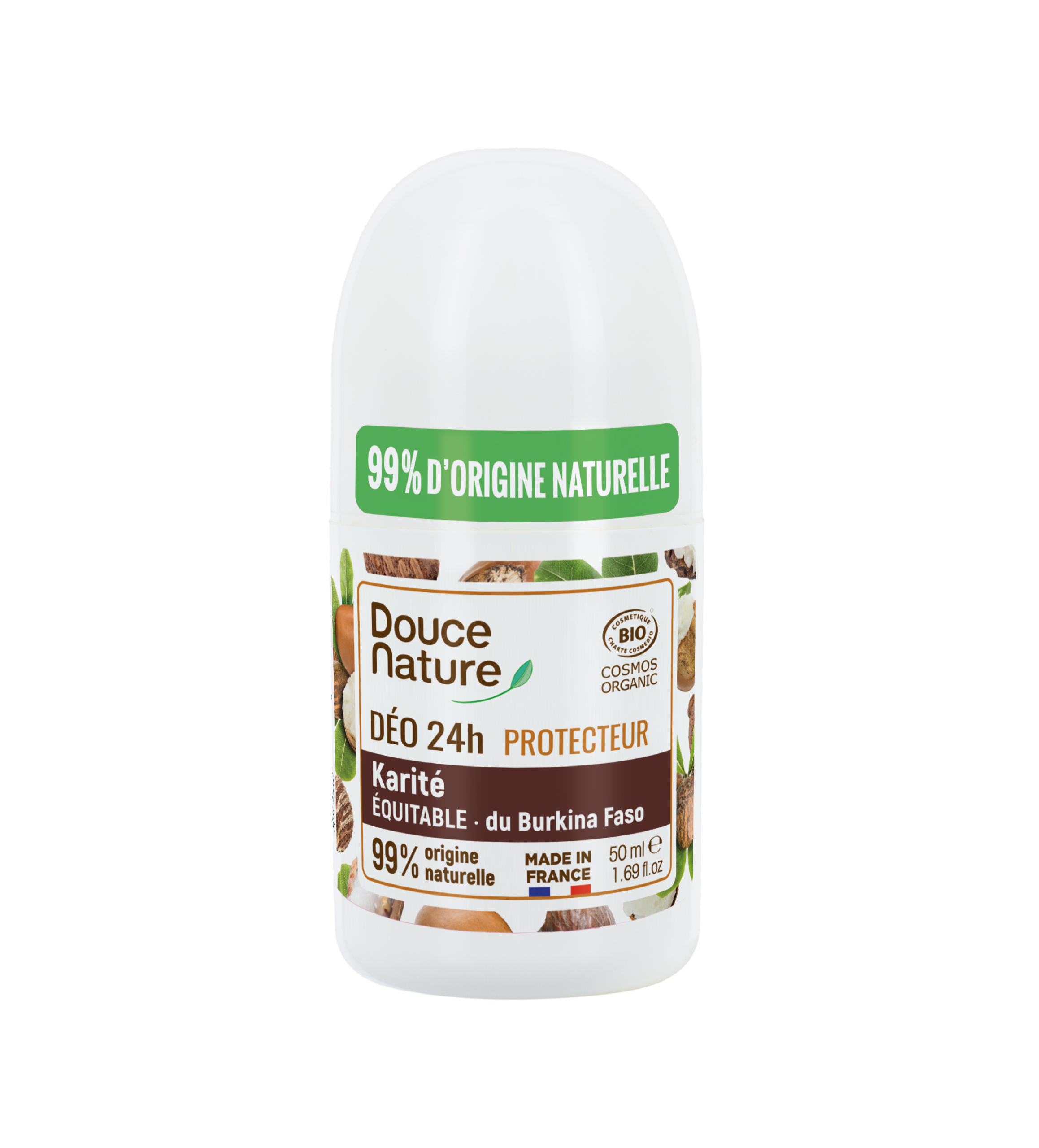 Deodorant Natural roll-on cu Karite Burkina Faso 50 ml